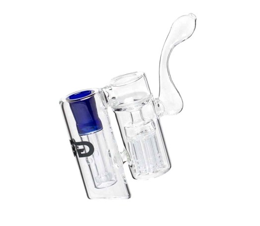 GG Swan Tilting Pipe Perc Bubbler Blue