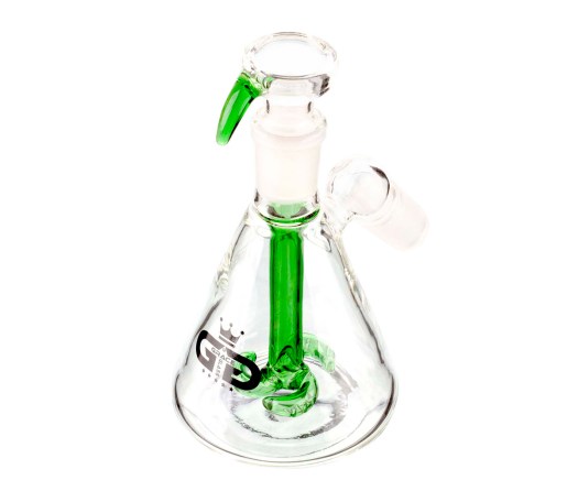 Grace Glass Beaker Precooler with Perc Green