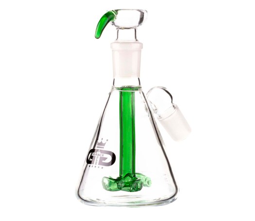 Grace Glass Beaker Precooler with Perc Green