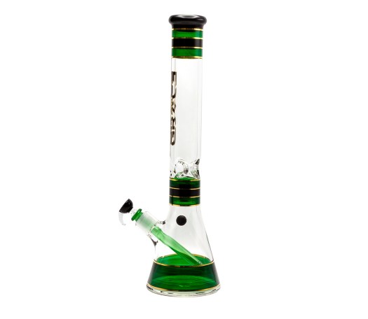 Grace Glass Classic Ice Bong Green - 7 mm