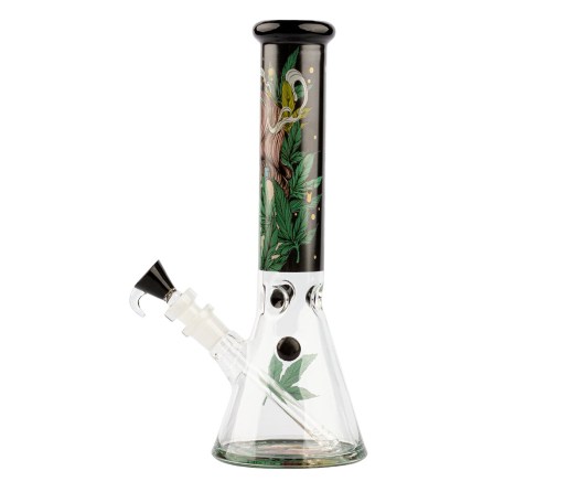 Grace Glass Smoking Lady Ice Bong