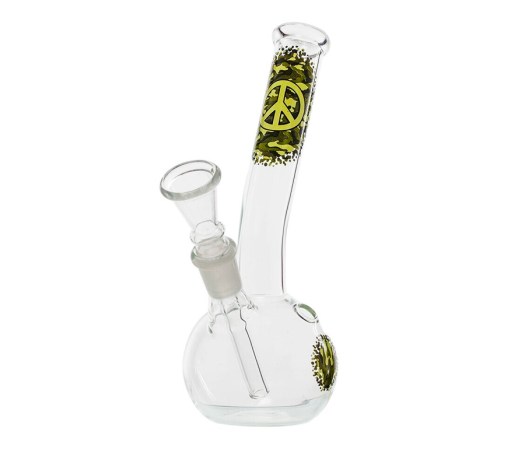 Greenline Peace Sign Camo Bong - Waterpijp-bong.nl