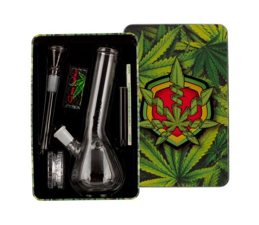 Micro Bong Giftset - 6 delige Cadeaubox - Waterpijp-bong.nl