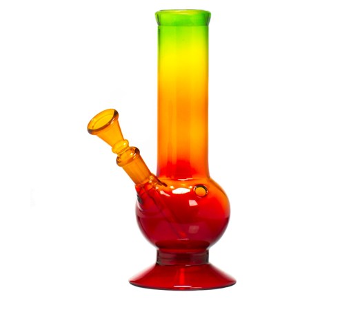 Rasta Bong Glass Bong Compact - Waterpijp-bong.nl