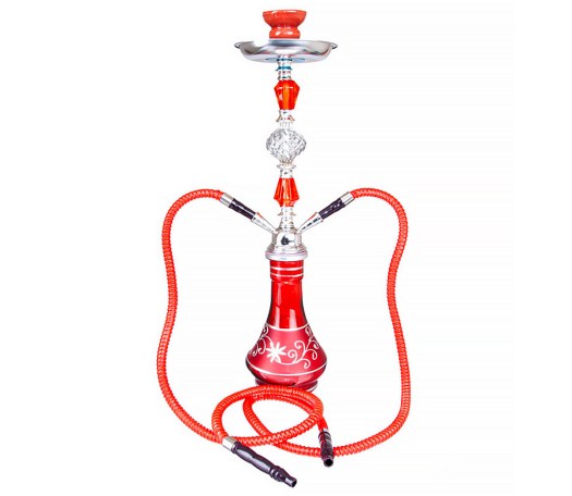 Royal Highness Red Shisha - 2 slangen - Waterpijp-bong.nl