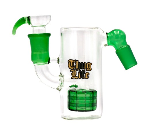 Thug Life Matrix Percolator Precoooler Green SG 18.8 mm - Waterpijp-bong.nl