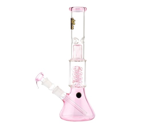 Thug Life OG Series V2 Spiral Percolator Bong Pink - Waterpijp-bong.nl