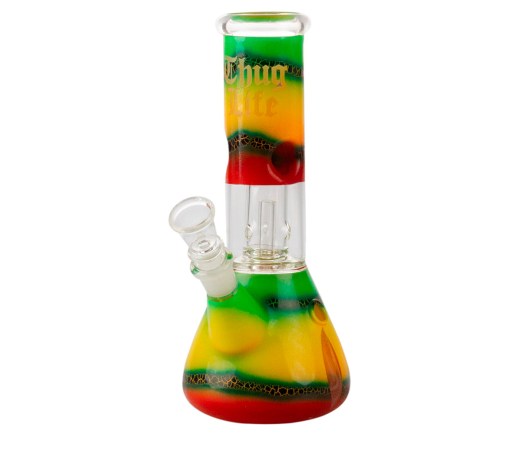 Thug Life Rasta Fraction Bong 