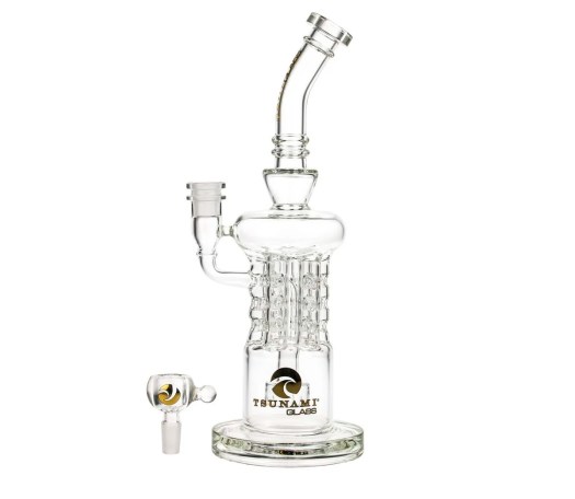 Tsunami Sprinkler Showerhead Rod Recycler Clear