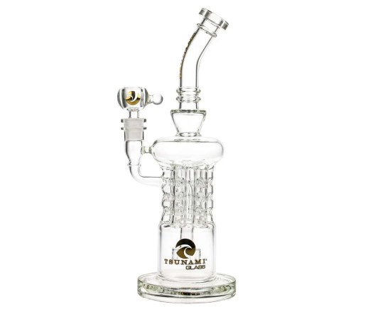 Tsunami Sprinkler Showerhead Rod Recycler Clear