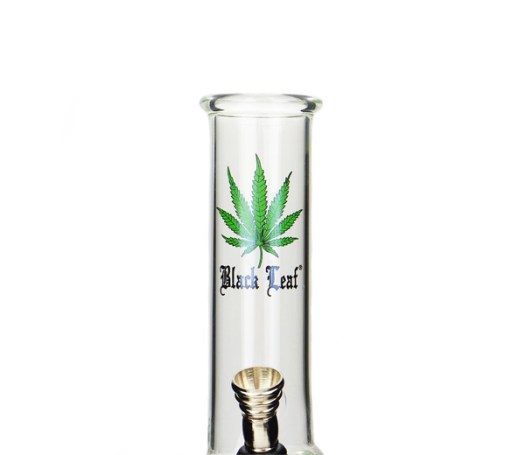 Grip Glas Bong Mama Joy Black Leaf