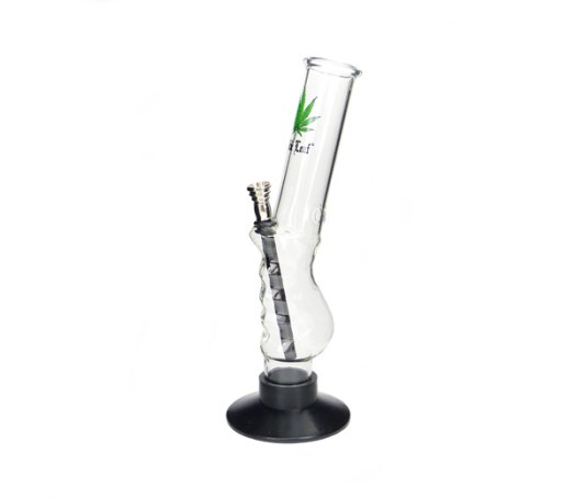 Grip Glas Bong Mama Joy Black Leaf