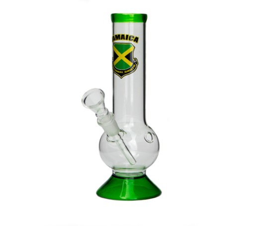 Jamaica Country Logo Glas Bong - www.waterpijp-bong.nl