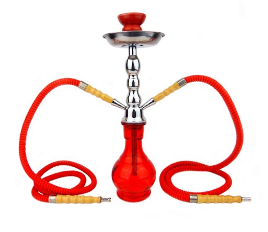 Junior Hookah Waterpijp 2 slangen rood