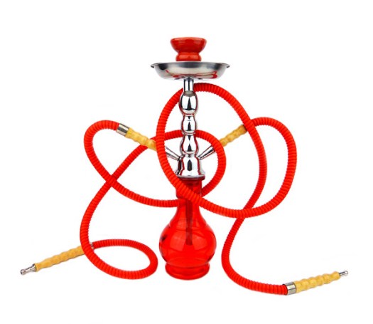 Junior Hookah Waterpijp 2 slangen rood