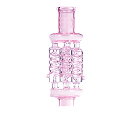 Pure Glass Zero X4 Quad Coil Pink