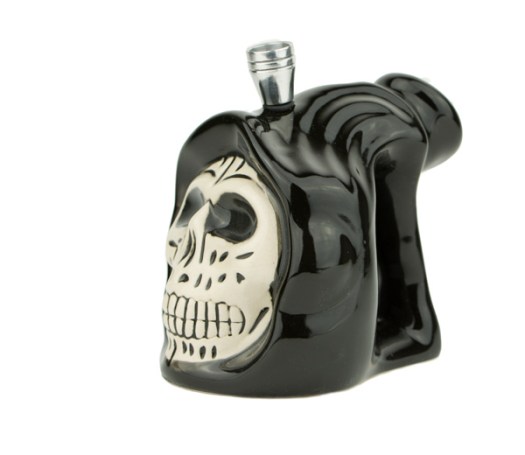 Skull Sturdy Bong Keramisch - www.waterpijp-bong.nl