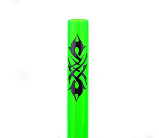 Tattoo Acryl Bong 52cm groen