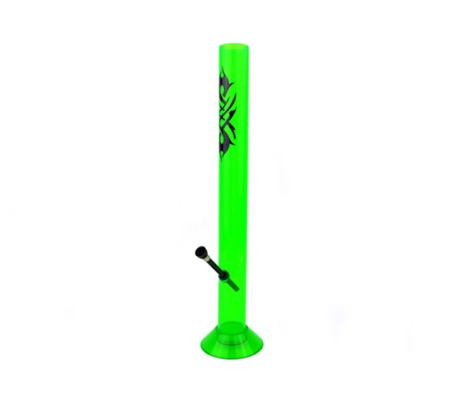 Tattoo Acryl Bong 52cm groen