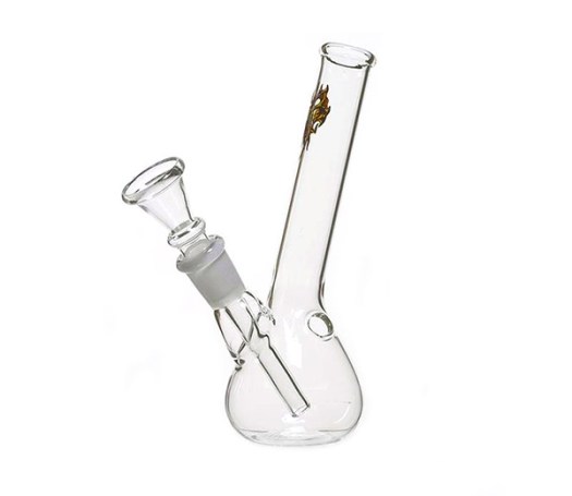 Tribal Glass Bong in Box transparant