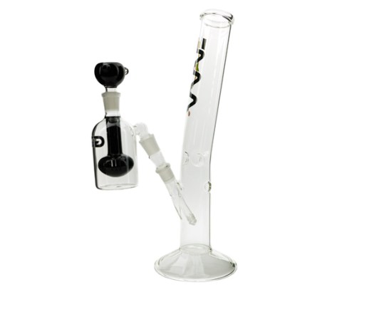 Wave Nod Glass Ice Bong + Grace Shower Precooler